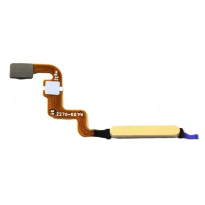 Fingerprint Sensor Flex Cable For Xiaomi Redmi Note 12 4g Gold By - Maxbhi Com