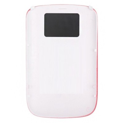 Back Panel Cover For Blackberry Curve 9220 Red - Maxbhi Com