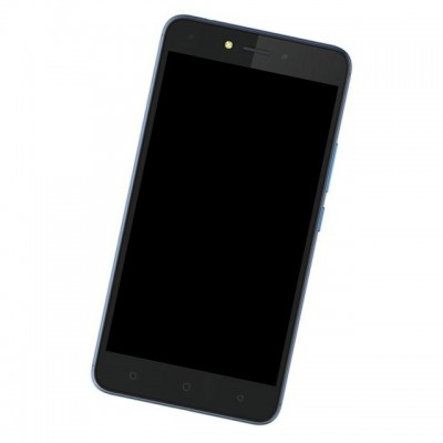 Camera Lens Glass with Frame for Tecno Mobile Pouvoir 1 Blue