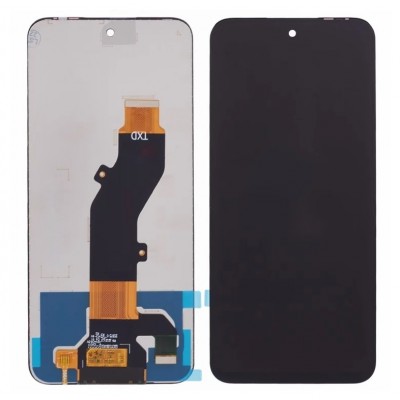 Lcd With Touch Screen For Tecno Spark 30c 5g White By - Maxbhi Com
