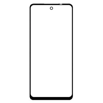 Replacement Front Glass For Tecno Spark 30c 5g Black By - Maxbhi Com