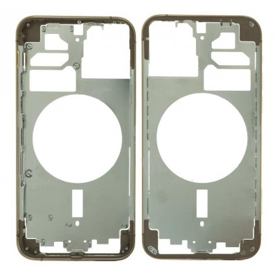 LCD Frame Middle Chassis for Apple iPhone 12 Pro - Graphite by Maxbhi.com