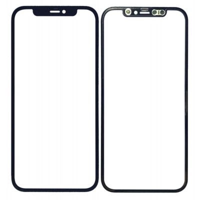 Replacement Front Glass for Apple iPhone 12 Pro - Graphite by Maxbhi.com