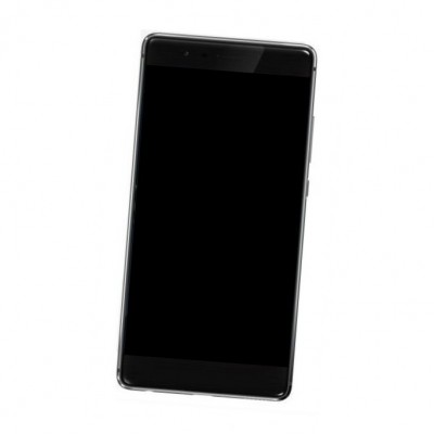 Camera Lens Glass with Frame for Huawei P9 Grey
