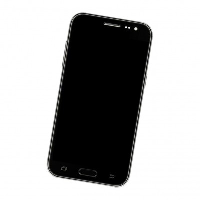 Camera Lens Glass with Frame for Samsung Galaxy J2 2017 Black