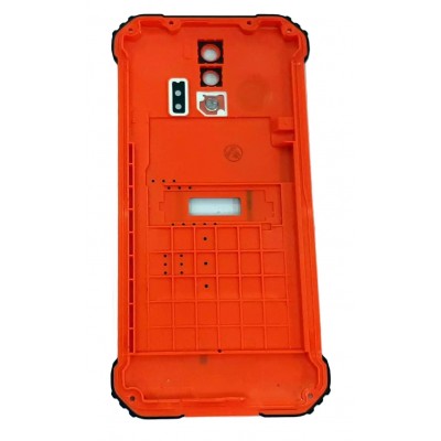 Back Panel Cover For Blackview Bv7200 Orange - Maxbhi Com