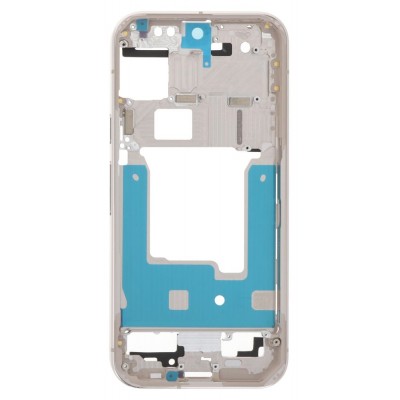 Lcd Frame Middle Chassis For Google Pixel 9 Pro White By - Maxbhi Com
