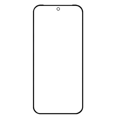 Replacement Front Glass For Google Pixel 9 Pro Rose Gold By - Maxbhi Com