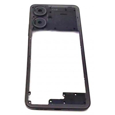 Middle Frame Ring Only For Xiaomi Redmi 13c 5g Black By - Maxbhi Com