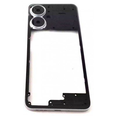 Middle Frame Ring Only For Xiaomi Redmi 13c 5g Silver By - Maxbhi Com