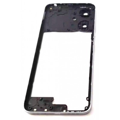 Middle Frame Ring Only For Xiaomi Redmi 13c 5g Silver By - Maxbhi Com