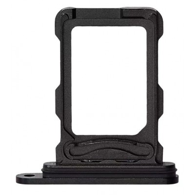 Sim Card Holder Tray For Apple Iphone 16 Pro Max Black - Maxbhi Com