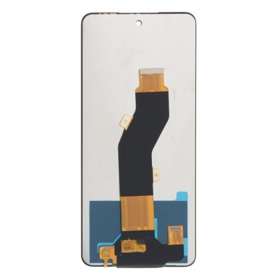 Lcd With Touch Screen For Infinix Smart 8 White By - Maxbhi Com