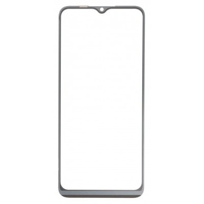 Replacement Front Glass For Realme C20 Black By - Maxbhi Com