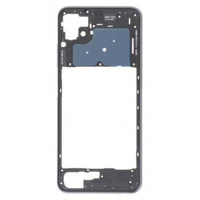 Middle Frame Ring Only For Samsung Galaxy A22 5g Black By - Maxbhi Com
