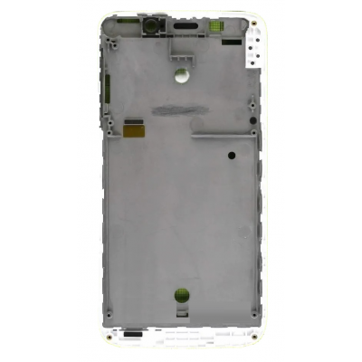 Lcd Frame Middle Chassis For Lenovo S650 White By - Maxbhi Com