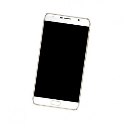 Camera Lens Glass with Frame for Innjoo Fire 4 Plus Black