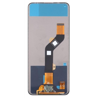 Lcd With Touch Screen For Tecno Camon 18i Black By - Maxbhi Com