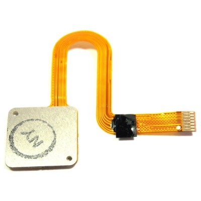 Fingerprint Sensor Flex Cable For Blu Studio Mega 2018 Black By - Maxbhi Com