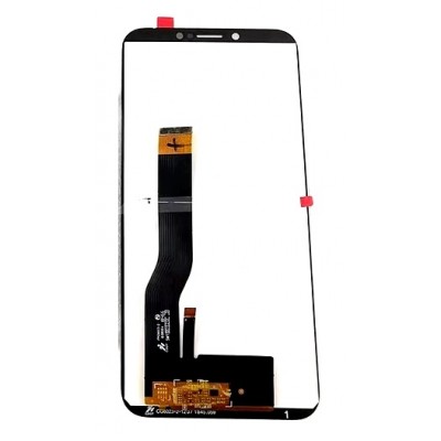 Lcd With Touch Screen For Blu Studio Mega 2018 Black By - Maxbhi Com