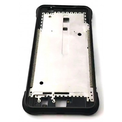 Lcd Frame Middle Chassis For Umidigi Bison X20 White By - Maxbhi Com