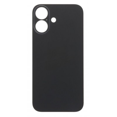 Back Panel Cover For Apple Iphone 16 Black - Maxbhi Com