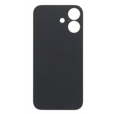 Back Panel Cover For Apple Iphone 16 Black - Maxbhi Com