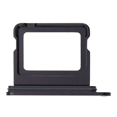 Sim Card Holder Tray For Apple Iphone 16 Plus Black - Maxbhi Com
