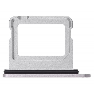 Sim Card Holder Tray For Apple Iphone 16 Plus White - Maxbhi Com