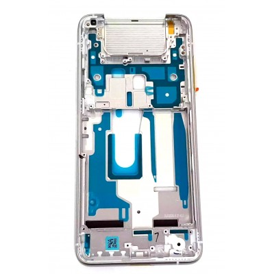 Lcd Frame Middle Chassis For Asus Zenfone 7 Zs670ks White By - Maxbhi Com