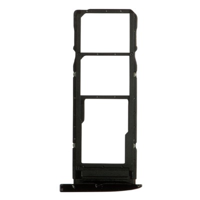 Sim Card Holder Tray For Motorola Moto G7 Plus Black - Maxbhi Com