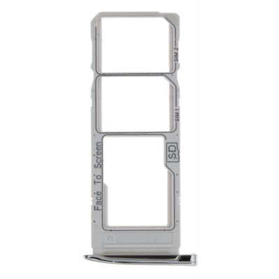 Sim Card Holder Tray For Motorola Moto G7 Plus White - Maxbhi Com