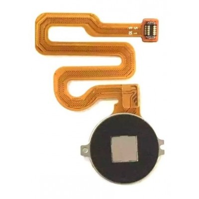 Fingerprint Sensor Flex Cable For Honor V9 Play Black By - Maxbhi Com