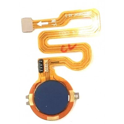 Fingerprint Sensor Flex Cable For Honor V9 Play Blue By - Maxbhi Com