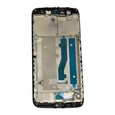 Lcd Frame Middle Chassis For Zte Blade V8 Lite Grey By - Maxbhi Com