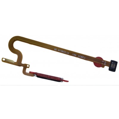 Fingerprint Sensor Flex Cable For Vivo T2x India Black By - Maxbhi Com
