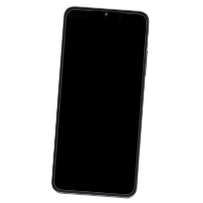 Lcd Frame Middle Chassis For Tmobile Revvl 6x 5g Black By - Maxbhi Com