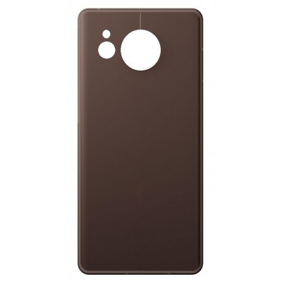 Back Panel Cover For Sharp Aquos Sense7 Plus Brown - Maxbhi Com