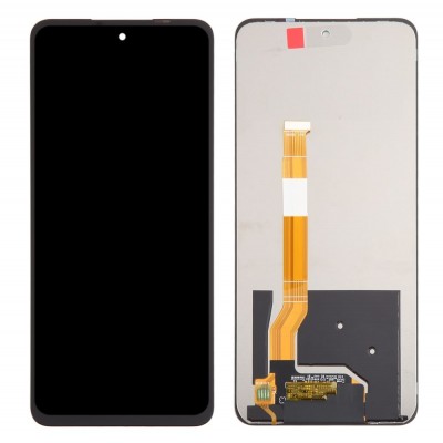 LCD with Touch Screen for Realme V50S Black