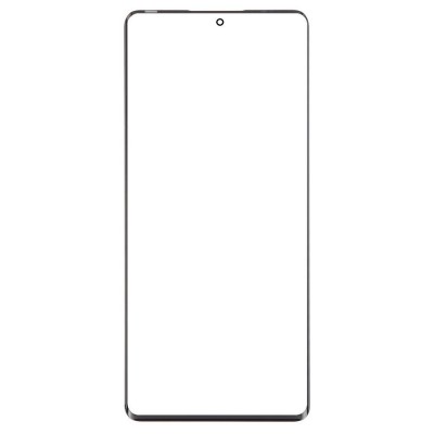 Replacement Front Glass For Tecno Spark 20 Pro Plus Black By - Maxbhi Com