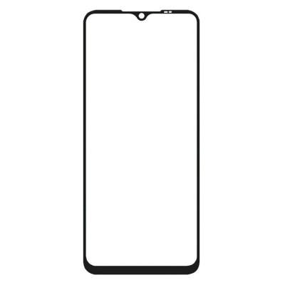 Replacement Front Glass For Umidigi Power 7s Black By - Maxbhi Com