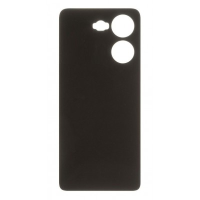 Back Panel Cover For Tecno Pova 5 Black - Maxbhi Com