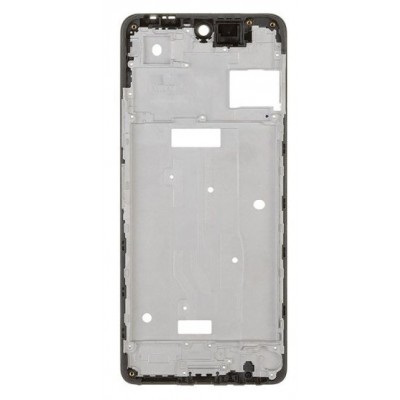 Lcd Frame Middle Chassis For Tecno Pova 5 Black By - Maxbhi Com