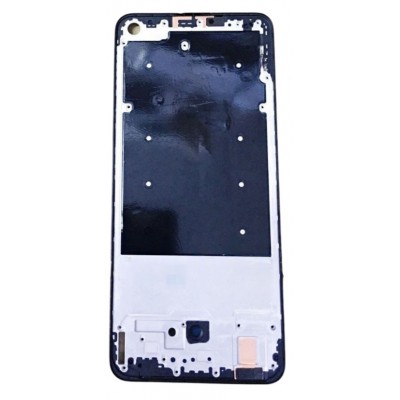 Lcd Frame Middle Chassis For Oppo Reno5 F White By - Maxbhi Com