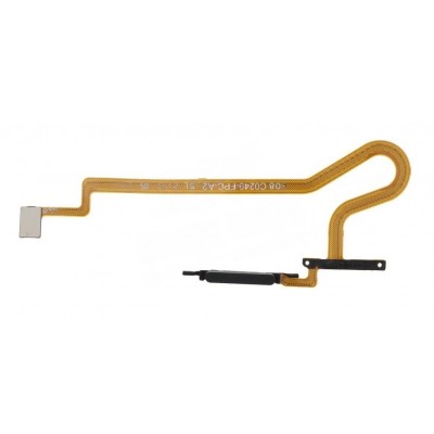 Fingerprint Sensor Flex Cable For Vivo Y55 5g Black By - Maxbhi Com