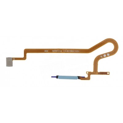 Fingerprint Sensor Flex Cable For Vivo Y55 5g Blue By - Maxbhi Com