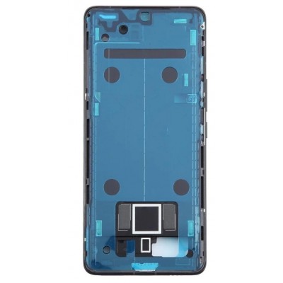 Lcd Frame Middle Chassis For Vivo Y78 5g Black By - Maxbhi Com