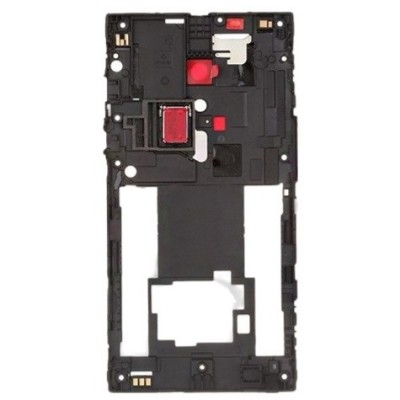 Middle Frame Ring Only For Sony Xperia Ion Lte Lt28i White By - Maxbhi Com
