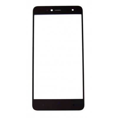 Replacement Front Glass For Bq Aquaris X Black By - Maxbhi Com