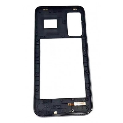 Middle Frame Ring Only For Cubot Note 30 Black By - Maxbhi Com